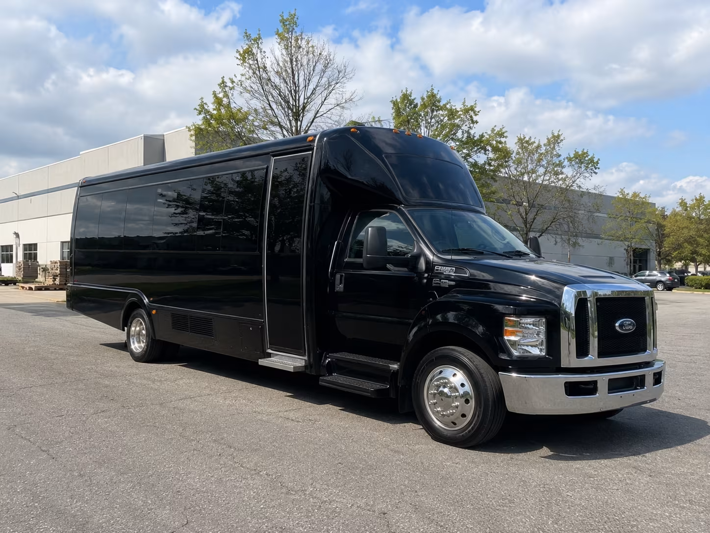 orange party bus
