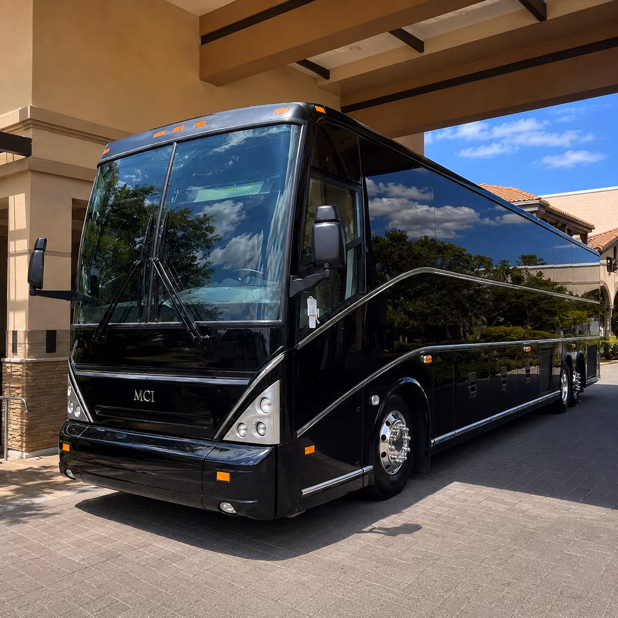 orange school event transportation onboard seating