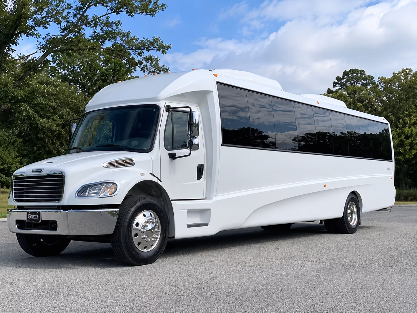 party bus transportation for orange area proms