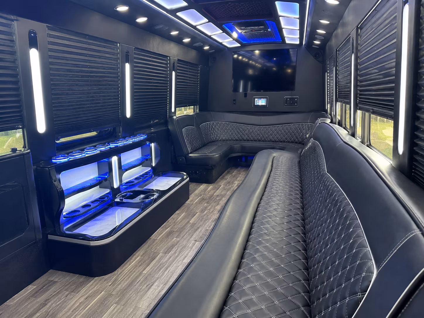wedding party bus rental