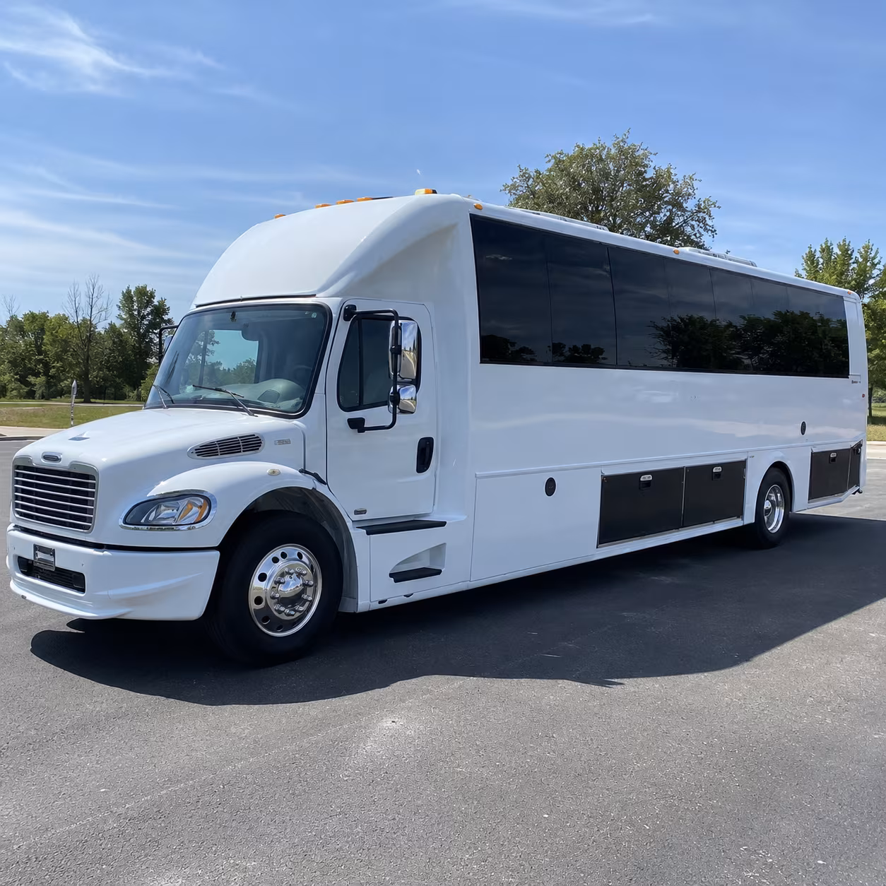 yorba linda 40 passenger party bus