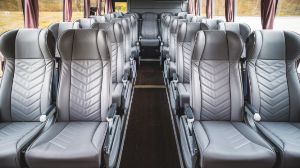 54 passenger charter bus interior fullerton